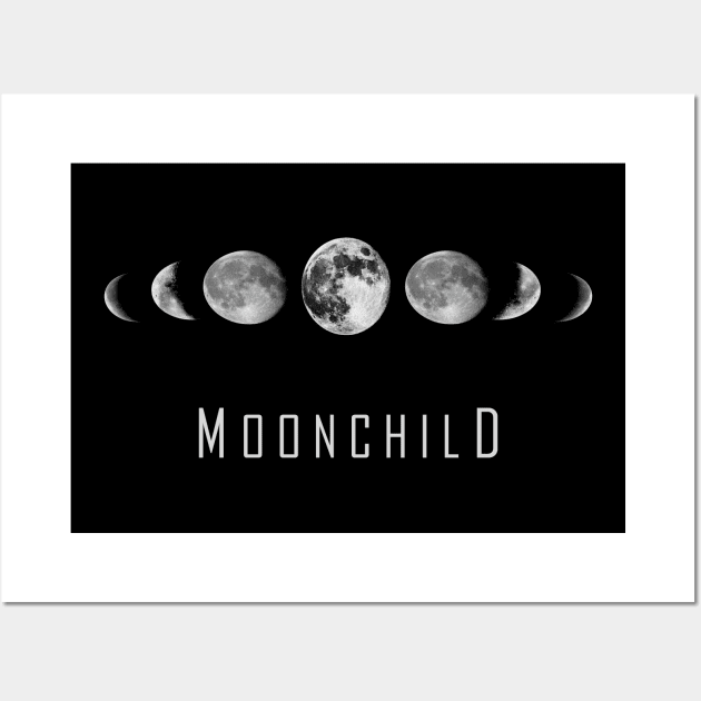 Moonchild Wall Art by StilleSkyggerArt